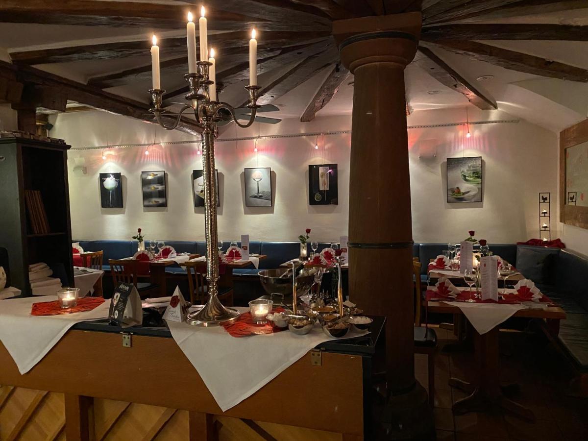 Marktplatzhotel - Restaurant Tafelspitz Weinheim Exteriör bild