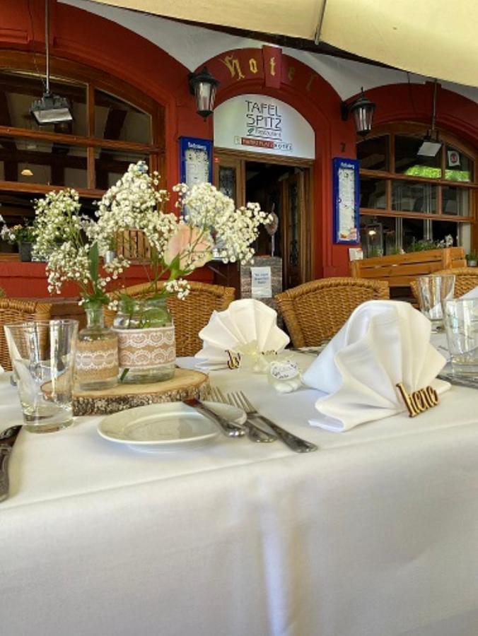 Marktplatzhotel - Restaurant Tafelspitz Weinheim Exteriör bild